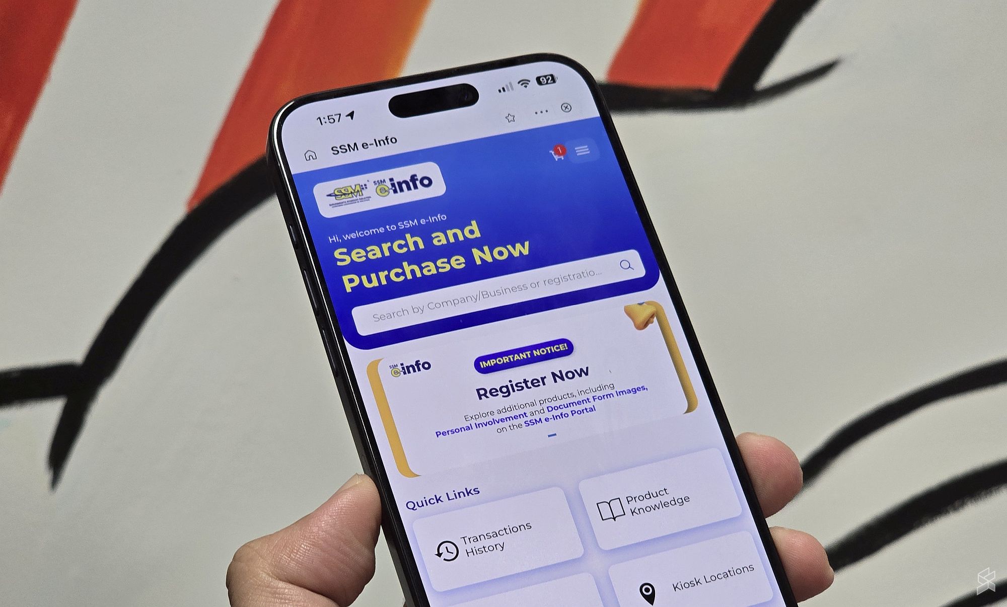 TNG eWallet Now Lets You Search SSM Company Records — Business Verification Just Got Easier