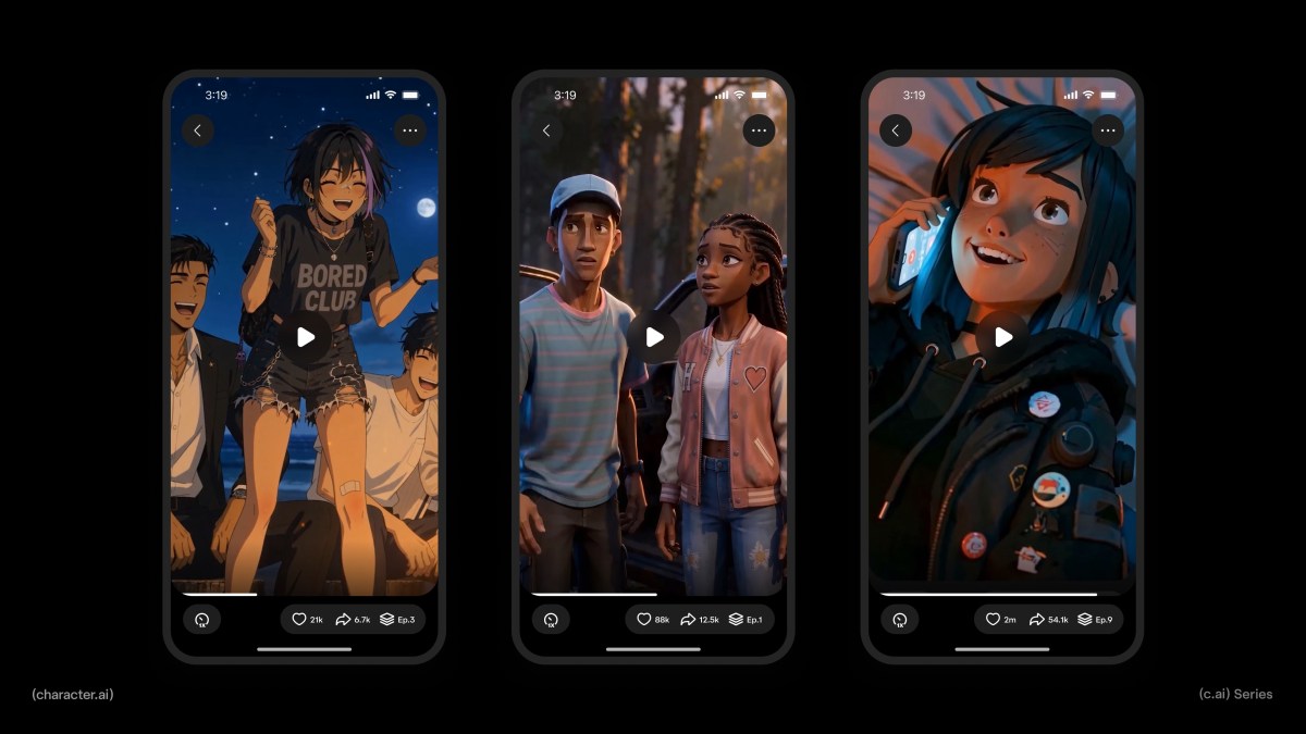 Character.AI enters the microdrama arena with its own productions, but there's a twist | TechCrunch — featured image