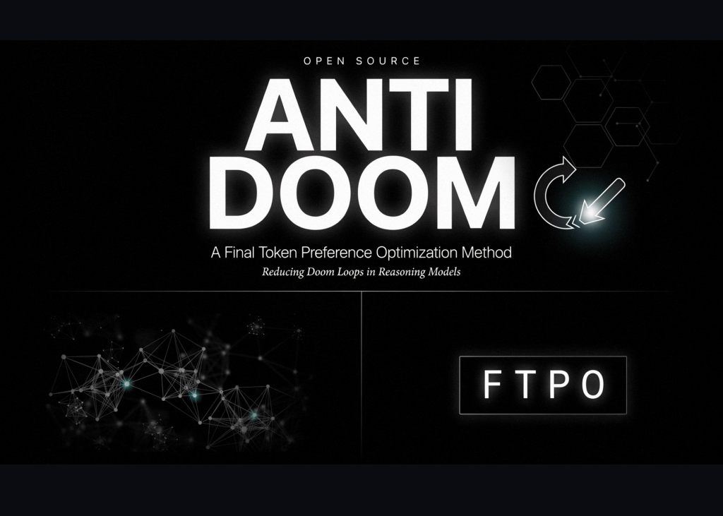 Liquid AI Open-Sources Antidoom: A Final Token Preference Optimization (FTPO) Method that Reduces Doom Loops in Reasoning Models - MarkTechPost — featured image